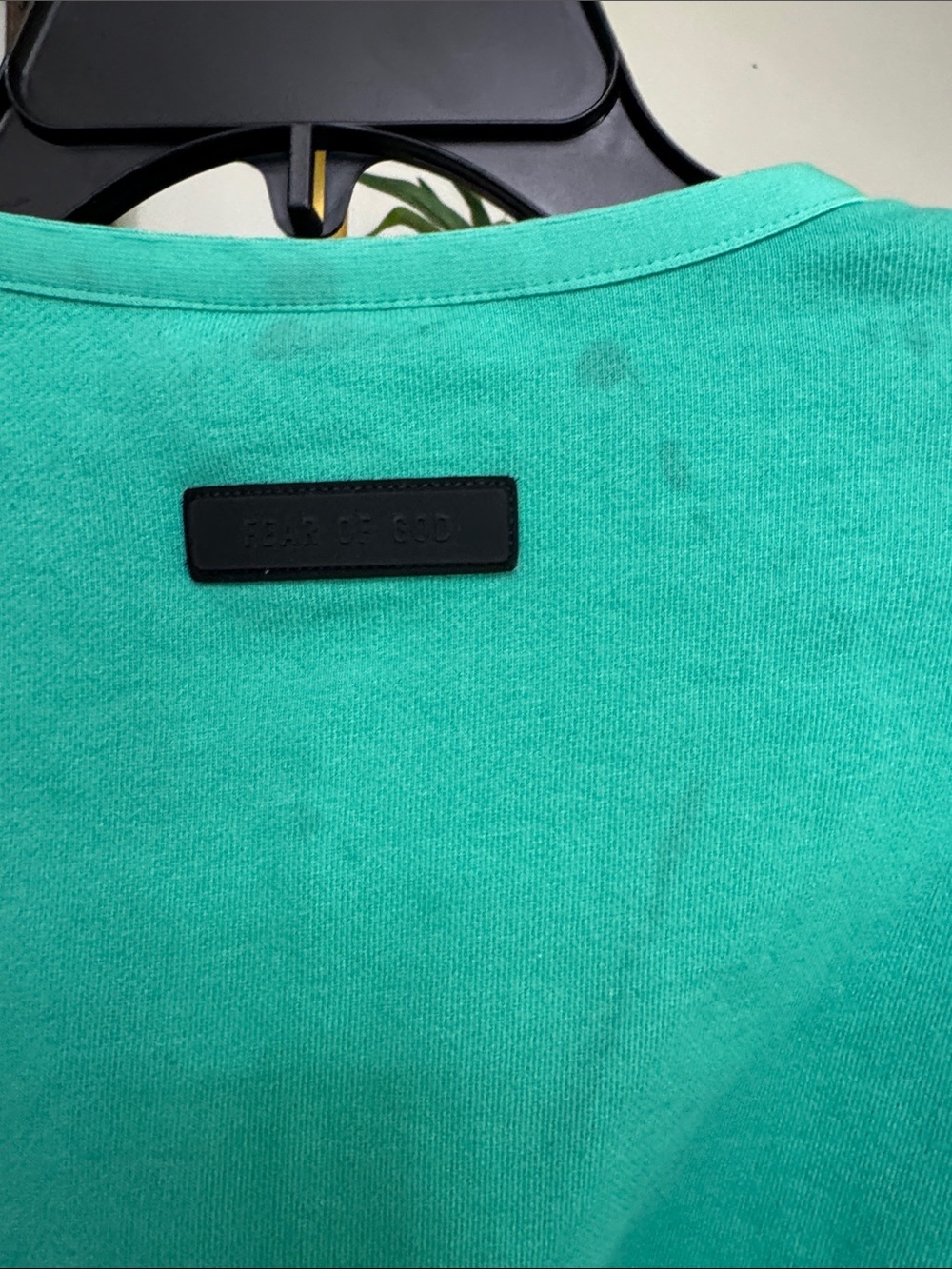 Fear of God Turquoise Crewneck Sweatshirt with pockets 12 - Picture 9 of 16
